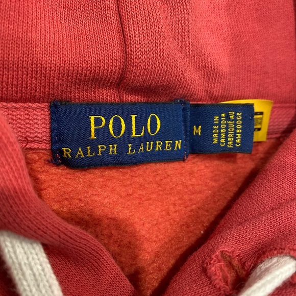 Polo Ralph Lauren Pink Hoodie ptp21 - Picture 6 of 13